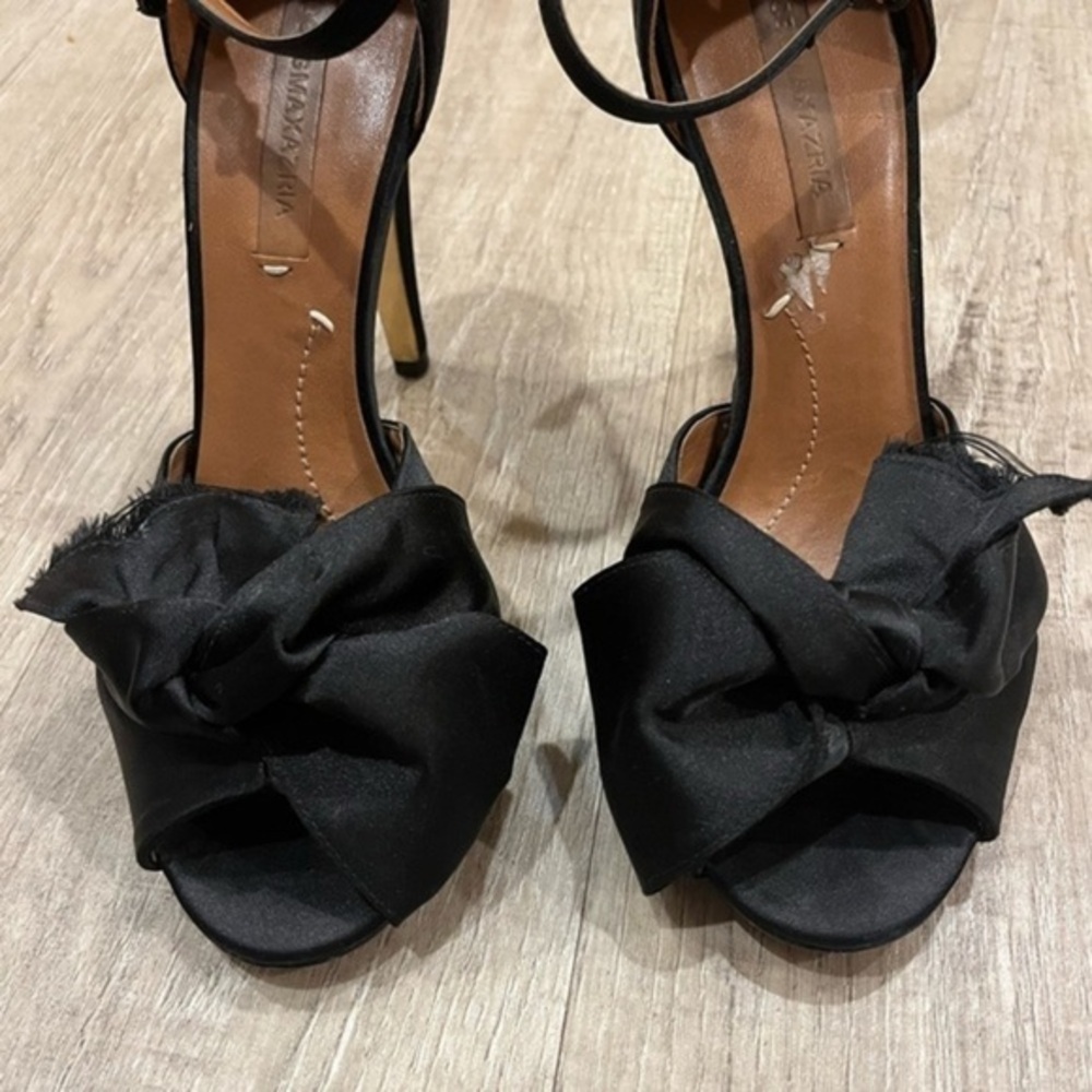 BCBGMaxAzria Black Stiletto Heels 8.5 B - Picture 7 of 15